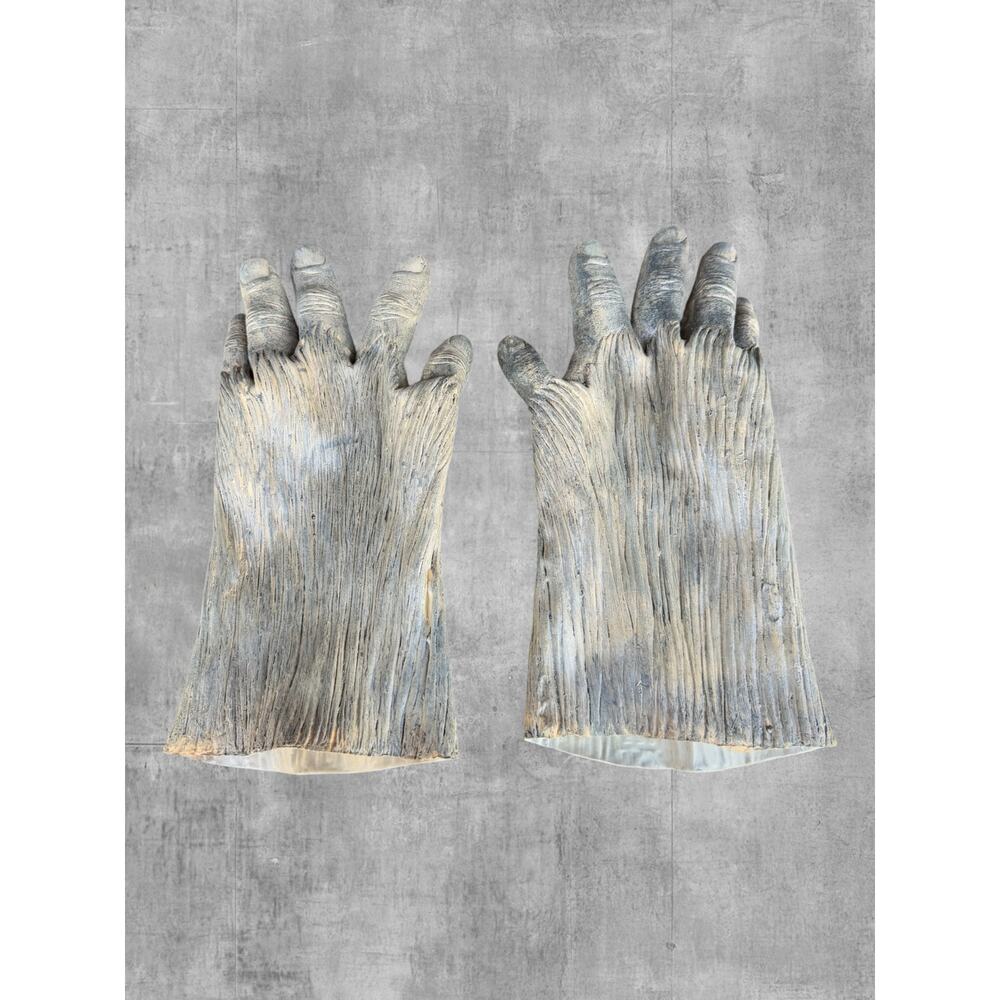 Chewbacca Latex Hands Gloves 2005 Rubies Star Wars Revenge of the Sith Costume